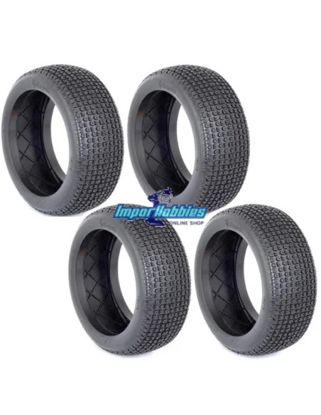 Pneus AKA Catapult Soft Long Wear (4 U.) sans jantes ni inserts 14016XXT - Pneus AKA Race - 1/8Th Buggy