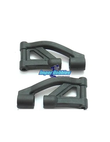 Triangles superieurs avant (2 U.) Hobbytech STR8 / Spirit / EP X2 STR-038 - Hobbytech STR8 DeLuxe & STR8 EVO RTR - Pièces detach