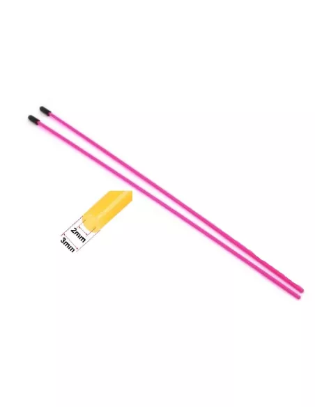 Receiver Antenna Tubes 30cm + Cap - Pink Fluor (2 U.) Fussion FS-WZ003 - Receivers For Radio