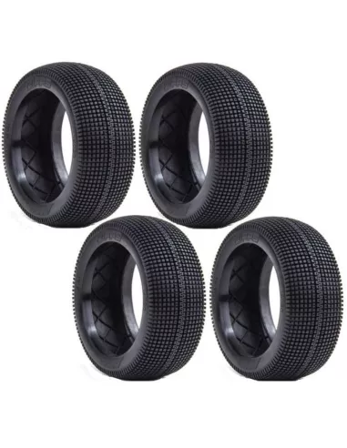 AKA Zipps Tires - Super Soft Long Wear (4 U.) Only Tire 14020QXT - AKA Race Tires - 1/8 Buggy