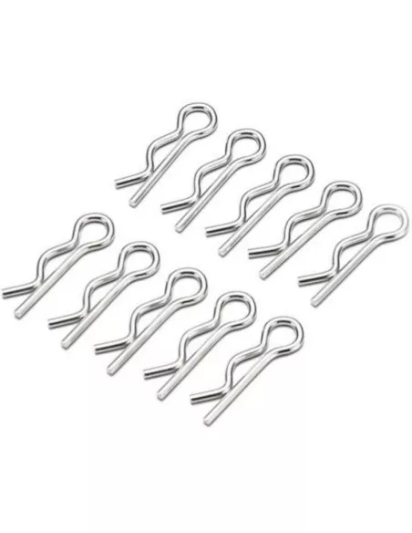Universal 1/8 Body Clips 1.6mm For 1/8 Scale (10 U.) Kyosho 97002 - Body Retaining Pins