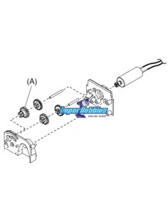 Piñón metal servo 4th Kyosho Mini-Z MR-03 / MR-04 / RWD MZW417 - Repuesto y Opciones 2