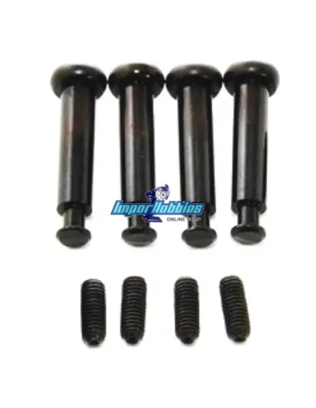 Axes de fusées avants (4 U.) Hobao Hyper SS / VS / VT / MT Plus / MTe Plus / MTe Plus II 90038 - Hobao Hyper VS & VSe GP - EP