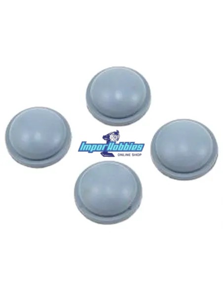 Membranas de amortiguador (4 Uds.) Hobao Hyper SS / VS / VT / MT Plus / MTe Plus / MTe Plus II 90048 - Hobao Hyper VS & VSe Nitr