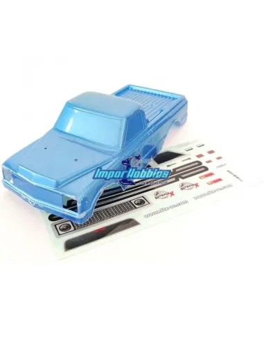 Carrosserie peinte lexan bleu métallique FTX Outback Mini X 2.0 Patriot 1/18 FTX9381MB - FTX Outback Mini X 1/18 Crawler FTX5521