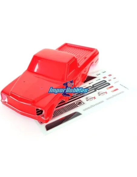 Carrocería de lexan pintada rojo FTX Outback Mini X 2.0 Patriot 1/18 FTX9381R - FTX Outback Mini X 1/18 Crawler FTX5521GY - FTX5
