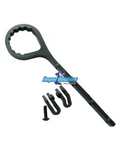 Tirette d'ouverture de réservoir noir universel 1/8 Buggy & Truggy Fussion FS-EG050 - Accessoires des moteurs nitro