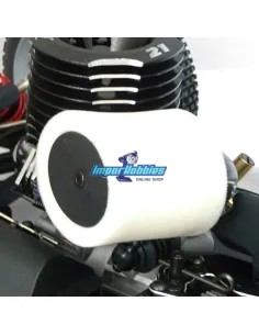 Filtro aire ovalado completo 1/8 Buggy Hobbytech STR8 / Spirit / NXT HT-501235 - Hobbytech STR8 DeLuxe & STR8 EVO RTR - Repuesto 2
