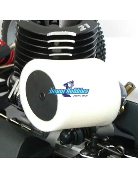 Filter a air ovale complet 1/8 Buggy Hobbytech STR8 / Spirit / NXT HT-501235 - Hobbytech STR8 DeLuxe & STR8 EVO RTR - Pièces det