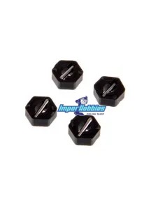 Hexágonos rueda + pasadores de rueda HSP / Himoto 1/16 82814 - HSP 1/16 On-Road