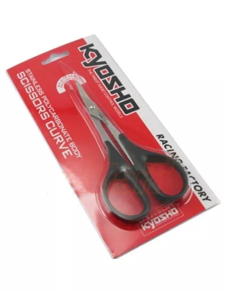 Stainless Lexan Body Scissors Curve Kyosho 36262 - Kyosho Tools
