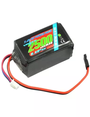 Hump Battery Pack Lipo (30x30x52mm) 7.4V 2500mah Voltz VZ0271 - Batteries Lipo - Life For Receiver