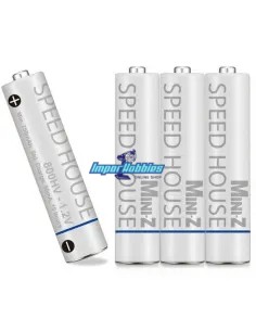 Rechargable Battery AAA 800Mah Special Kyosho Mini-Z (4 U.) Speed House Kyosho 71998 - Batteries / Elements AA - AAA