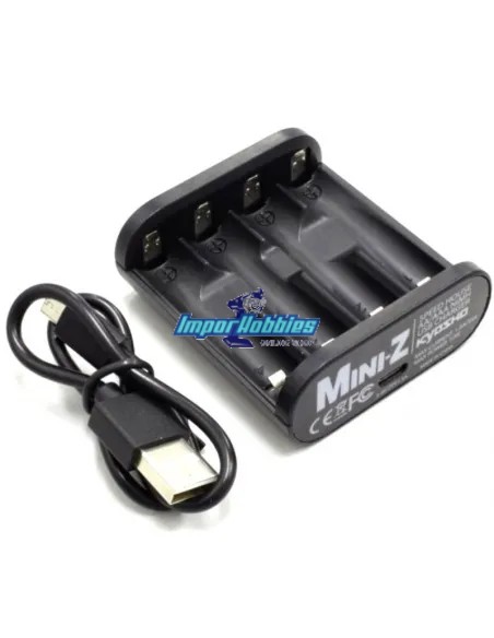 Chargeur compact Ni-Mh AA / AAA 1A Speed House Kyosho 71999 - Chargeur de batteries pour modèles RC