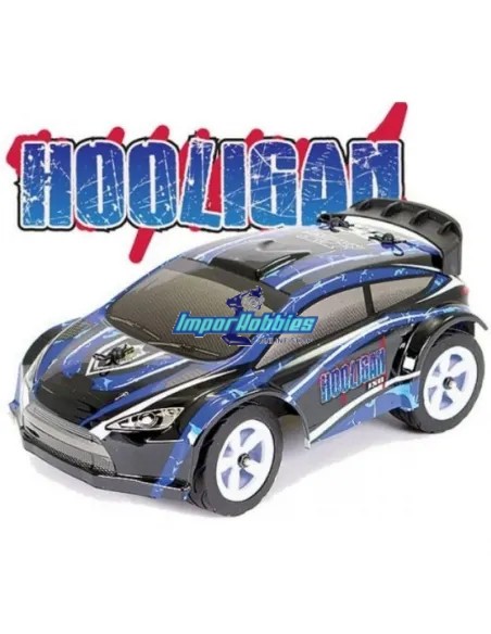 FTX Hooligan JNR 1/28 RallyCross Car Brushed 2.4Ghz ReadySet RTR Bleu FTX5526B - Voitures Radiocommandées 1/28Th