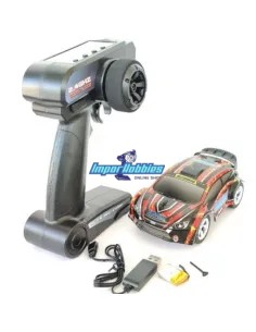 FTX Hooligan JNR 1/28 RallyCross Car Brushed 2.4Ghz ReadySet RTR Rojo FTX5526R - Coches de radiocontrol Escala 1/28