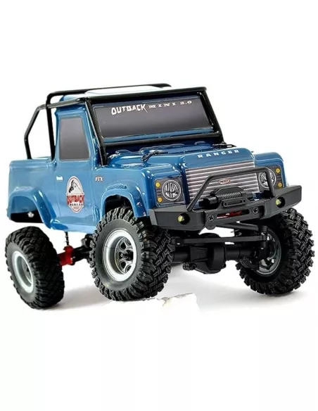FTX Outback Mini 2.0 Ranger Dark Blue Crawler 1/24 Scale Ready To Run FTX5507DB - RC Cars 1/24 Scale