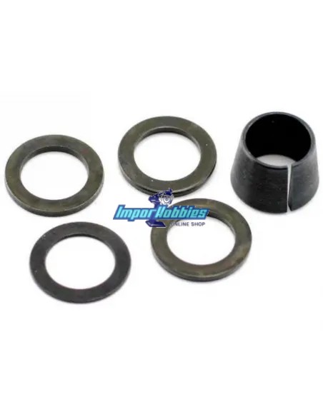 Cono volante + arandelas ajuste embrague Kyosho Inferno IFW143B - Arandelas ajuste para embragues