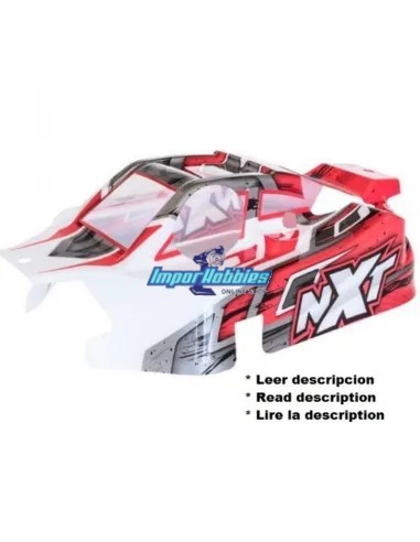 Carrosserie EVO peinte rouge Hobbytech NXT 2.0 EP CA-291 - Hobbytech Spirit NXT GP / NXT GP 2.0 Nitro - Pièces detachées et opti