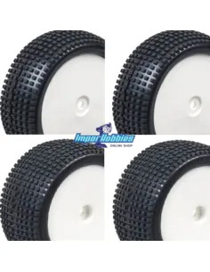 Ruedas Square delanteras & traseras 1/10 Buggy (4 Uds.) Hobbytech Survolt / Revolt / BXR S1 HT-429 / HT-430 - Ruedas 1/10 Buggy 