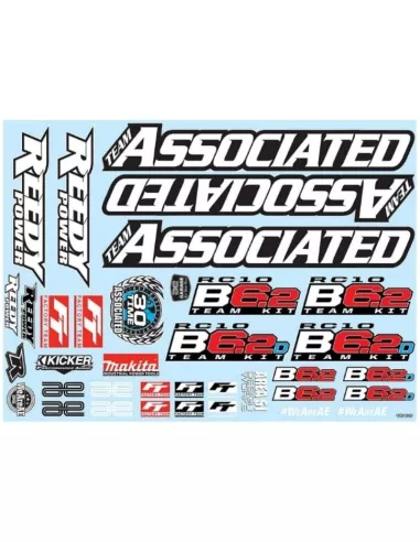 Team Associated RC10T5M 71022 RC10T5M Decal Sheet