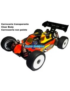 Clear Body - Aero V2 Kyosho Inferno MP10 Nitro VP-Pro CB-8014 - 1/8 Buggy / Off-Road Lexan Bodies
