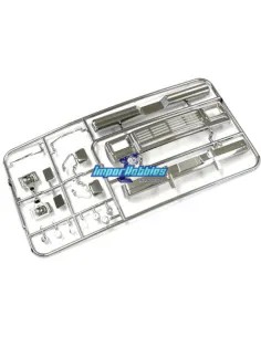 Body Plastic Parts Set - Chrome Kyosho Mad Crusher GP / EP MAB073-01SM - Kyosho Mad Crusher GP & EP - Spare Parts & Option Parts