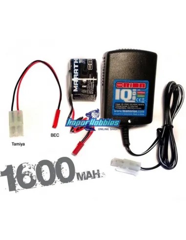 Combo cargador - batería 1600Mah ORI30197 + ORI12232 Team Orion ORI30201BEC - Cargadores de batería modelos RC