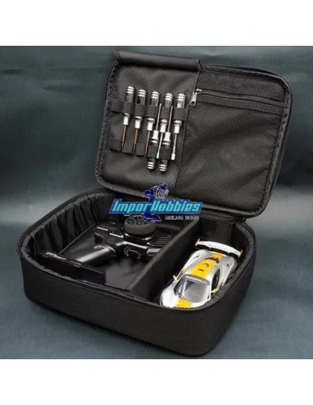 Maleta de transporte multifunción Mini coches rc / Kyosho Mini-Z Koswork KOS32216 - Maletas y bolsas de transporte RC
