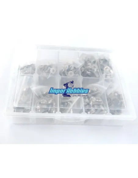 Caja de tornillería métrica universal M4 (290 Uds.) Fussion FS-TBOX11 - Kits Tornilleria