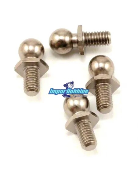 Bola metálica 4.8mm (S) (4 Uds.) Kyosho RB6 / RB6.6 / RB7 / RT6 / SC6 / ZX-5/ ZX6 / ZX7 LA246 - Kyosho Ultima RB6 Kit - Repuesto