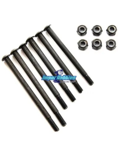 Axes suspension M3 (6 U.) Hobao Hyper 7 TQ / 7.5 87555 - Hobao Hyper 7 TQ & 7.5 Nitro