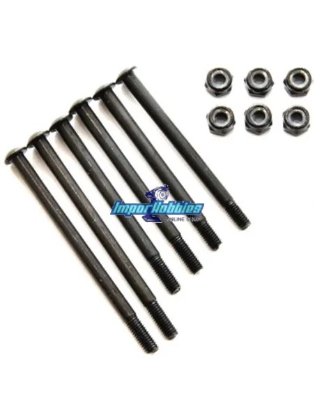Axes suspension M3 (6 U.) Hobao Hyper 7 TQ / 7.5 87555 - Hobao Hyper 7 TQ & 7.5 Nitro