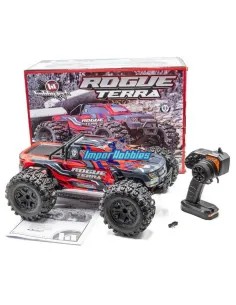 Hobbytech Rogue Terra Red Monster Truck 1/10 XL Brushless ReadySet RTR 1.ROGT.RD.RTR - RC Cars Truggy & Monster Truck Cars 1/10 