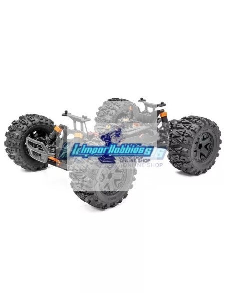 Hobbytech Rogue Terra Rouge Monster Truck 1/10 XL Brushless ReadySet RTR 1.ROGT.RD.RTR - Voitures Radiocommandées Truggy & Monst