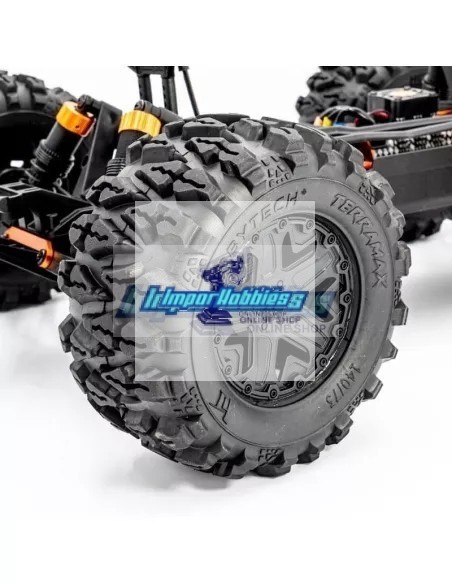 Hobbytech Rogue Terra Rouge Monster Truck 1/10 XL Brushless ReadySet RTR 1.ROGT.RD.RTR - Voitures Radiocommandées Truggy & Monst