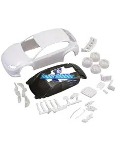 Carrocería para pintar 94mm Kyosho Mini-Z Subaru Impreza WRC 2008 MZN160 - Carrocerías para pintar - Blanca Kyosho Mini-Z
