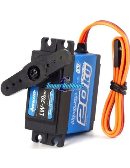 Servo Digital Power HD LW-20MG 20Kg 0.16s Waterproof 1/10 & 1/8 Buggy - Crawler HD-LW20MG - Servos R/C