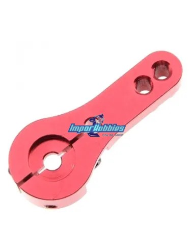 Brazo / Horn de dirección rojo 25T Futaba-Savox-Power HD-JX Servo Fussion FS-WH17R - Horns y arandelas montaje servo