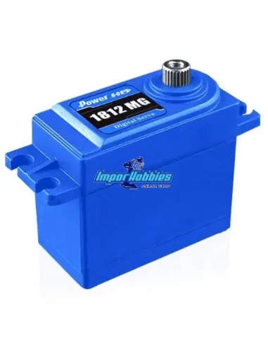 Servo Digital Power HD 1812MG 18Kg 0.12s 6.0V Waterproof  para escala 1/10 & 1/8 HD-1812MG - Servos de radiocontrol