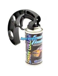 Soporte / Pistola para botes de pintura spray y aerosoles 150ml. & 400ml. Fastrax FAST258 - Pintura spray lexan RC Car Colours