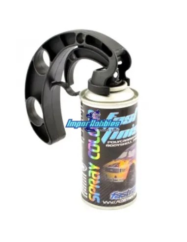 Support / Pistolet pour bombes aérosol et peinture 150ml. & 400ml. Fastrax FAST258 - Peinture en spray RC Car Colours