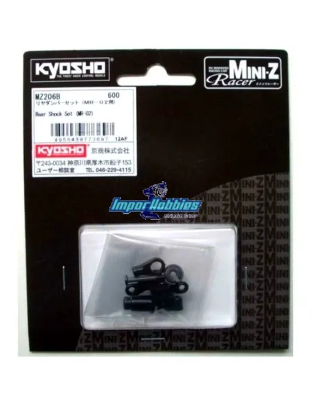 Amortiguador trasero completo Kyosho Mini-Z MR-015 / MR-02 / MR-03 / RWD MZ206B - Kyosho Mini-Z MR-03 Sports / MR-03 VE - Repues