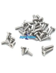 Kit tornillería titanio Kyosho Mini-Z MR-03 / RWD MZW408 - Kyosho Mini-Z MR-03 Sports / MR-03 VE - Repuesto y Opciones