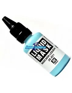 Film de masquage pour aérographe ou pincel Vallejo 32Ml. 28.851 - Récipient Vallejo Premium 60ml.