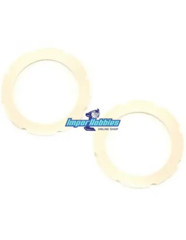 Pad blanc pour slipper (2 U.) Kyosho Ultima RB5 / RB6 / RB6.6 / RB7 / RT6 / SC6 & Lazer ZX6 / ZX7 UM516 - Kyosho Ultima RB6 Kit