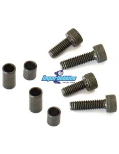 Casquillos y tornillos manguetas delanteras Hobbytech STR8 / Spirit / EP X2 STR-072 - Hobbytech STR8 DeLuxe & STR8 EVO RTR - Rep
