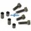 Vis et entretoises de fixation de fusee avant Hobbytech STR8 / Spirit / EP X2 STR-072