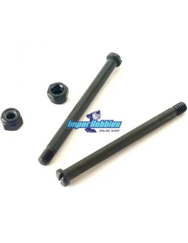 Axes filetes de fixation etriers arrieres 4x51mm - Option (2 U.) Hobbytech STR8 / Spirit / NXT STRS-102C - Hobbytech STR8 DeLuxe