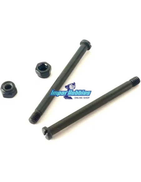 Axes filetes de fixation etriers arrieres 4x51mm - Option (2 U.) Hobbytech STR8 / Spirit / NXT STRS-102C - Hobbytech STR8 DeLuxe